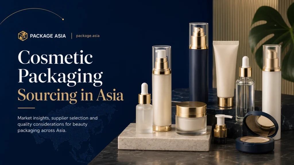 Cosmetic packaging sourcing in Asia guide by Package Asia