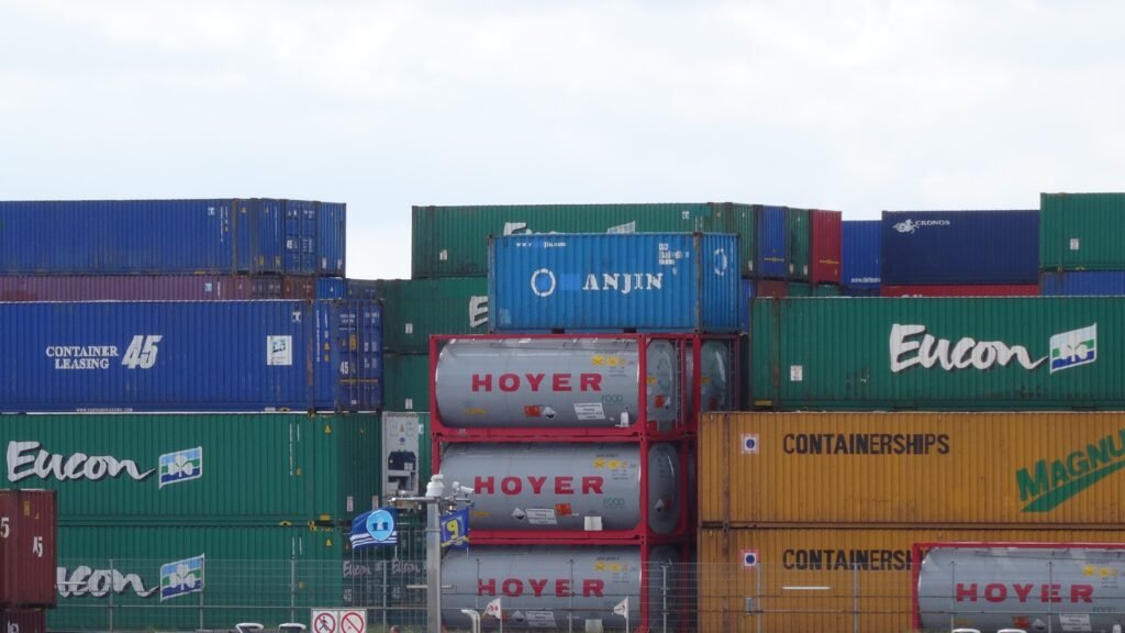 Shipping containers and logistics operations