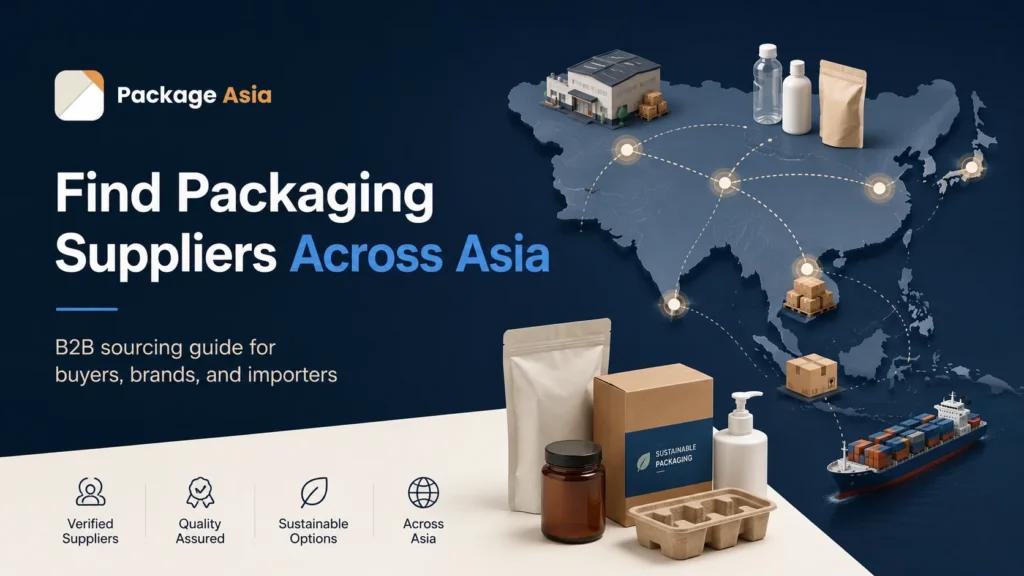 Find packaging suppliers across Asia for B2B sourcing, quality, sustainability and importing